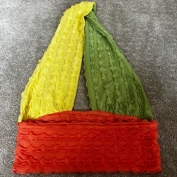 Tri-Color Halter Top - Picture 2 of 2